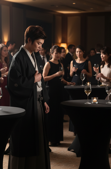 フォーマル × チャコール